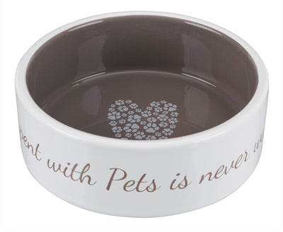 Load image into Gallery viewer, Trixie voerbak pets home taupe