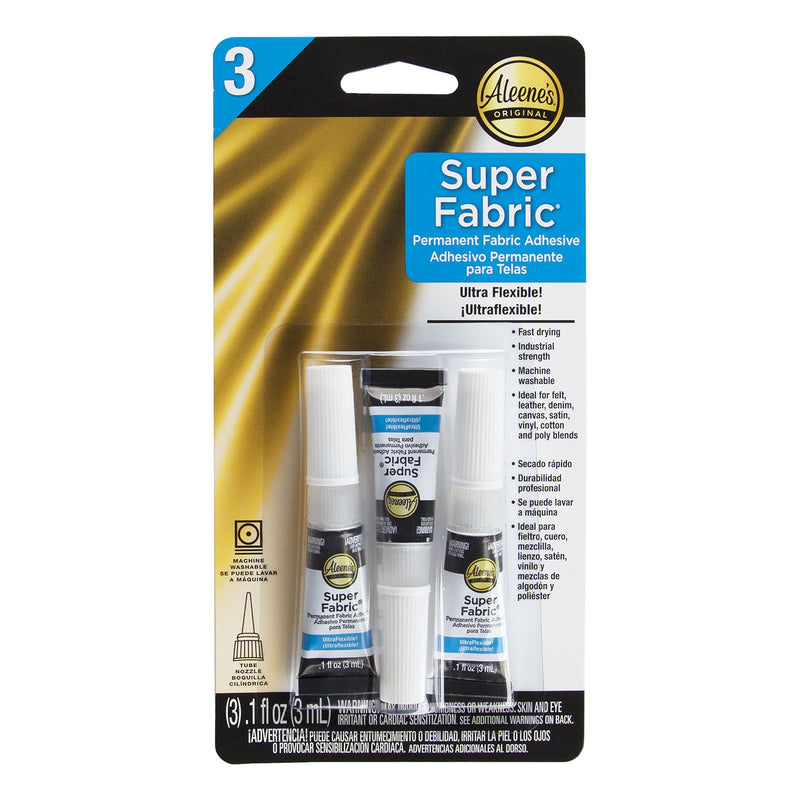 Load image into Gallery viewer, Aleene's • super fabric permanent glue trial 3ml 3pcs