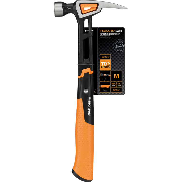 Load image into Gallery viewer, Fiskars isocore™ serie - timmermanshamer - 450g - ergonomische greep - roestvrij