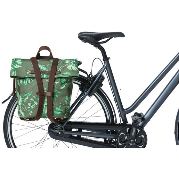 Load image into Gallery viewer, Basil Ever-Green fietsrugzak beige 14-19L