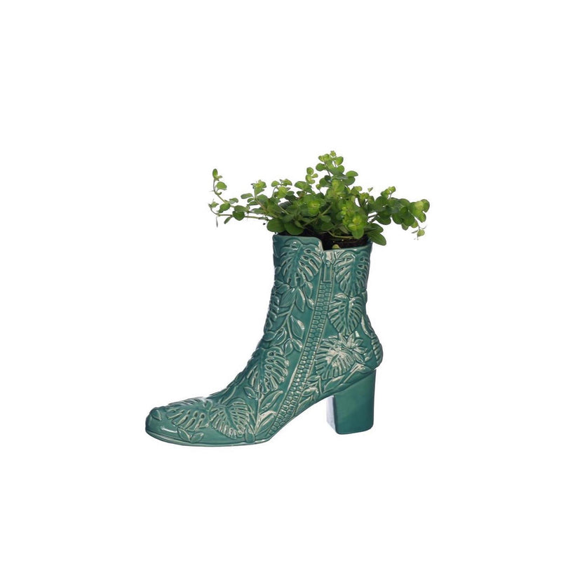 Load image into Gallery viewer, Ideas 4 seasons vaas bootie petrol ã˜7x22x19cm