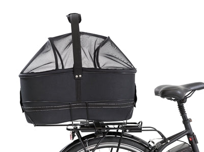 Load image into Gallery viewer, Trixie fietsmand bagage drager breed zwart