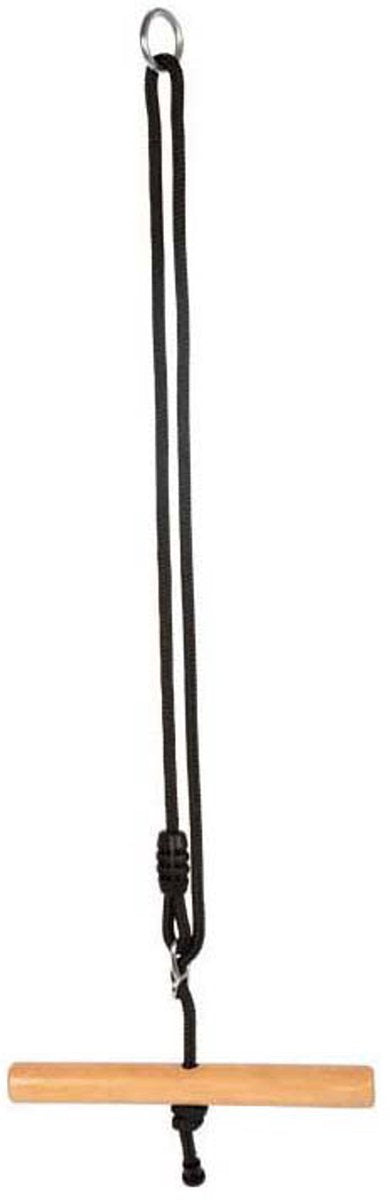 Afbeelding laden in galerijviewer, Small foot - houten draaibare trapeze schommel black line