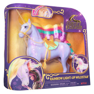 Load image into Gallery viewer, Unicorn academy unicorn wildstar rainbow lightup 28cm