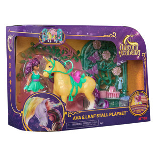 Afbeelding laden in galerijviewer, Spinmaster unicorn academy pop ava unicorn leaf stal set