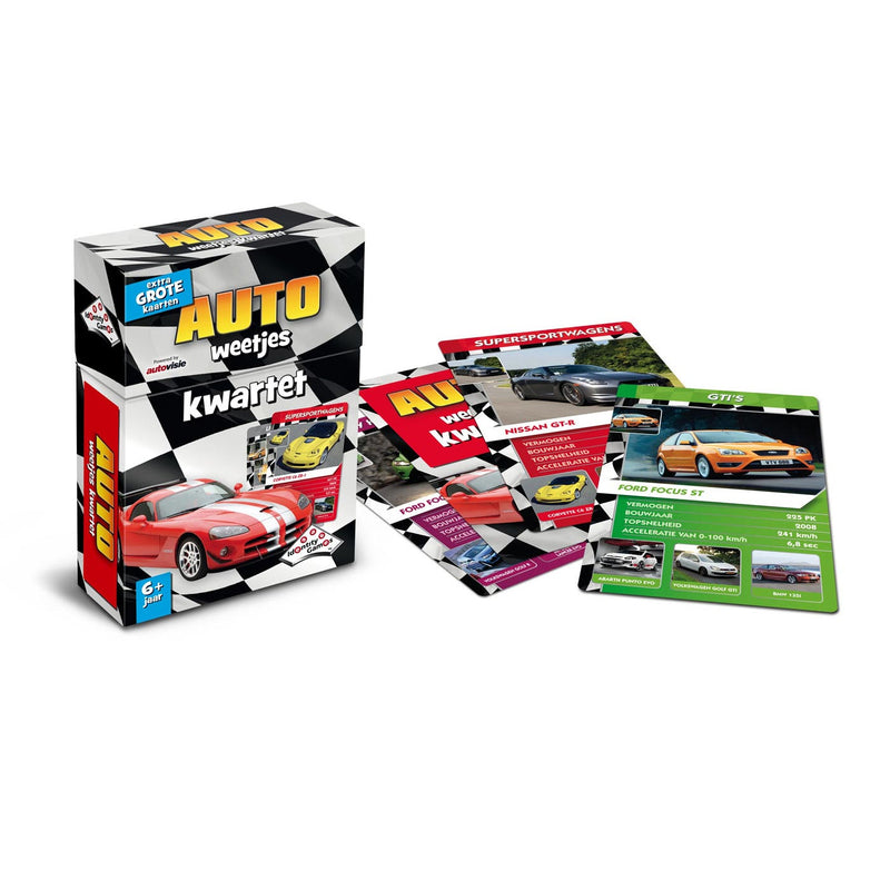 Load image into Gallery viewer, Identity Games Auto Weetjes Kwartet