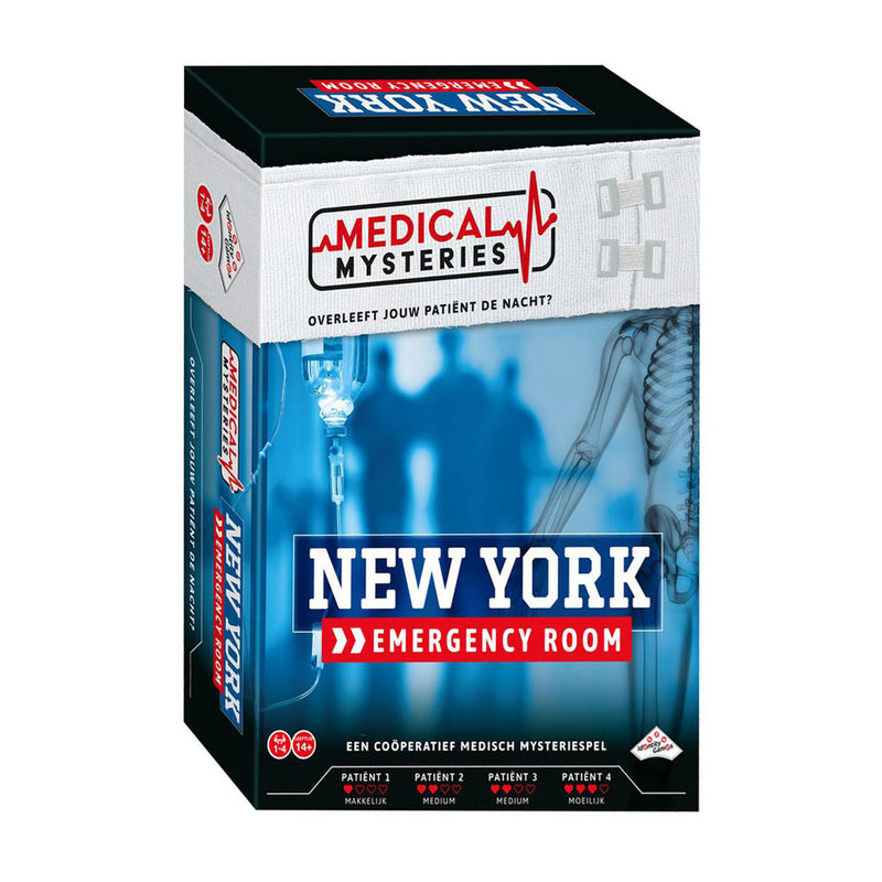 Load image into Gallery viewer, Identity games medical mysteries new york bordspel