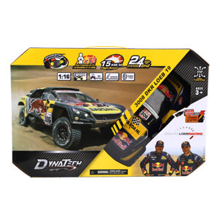 Load image into Gallery viewer, Dynatech radiografisch bestuurbare auto peugeot 1:16 2.4g 3008 dkr loeb 19
