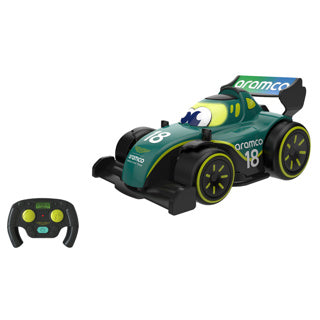 Afbeelding laden in galerijviewer, Kiddygo radiografisch bestuurbare auto aston martin f1 1:27 met licht en geluid