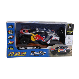 Load image into Gallery viewer, Dynatech rc peugeot 3008 dkr maxi 1:16 + licht