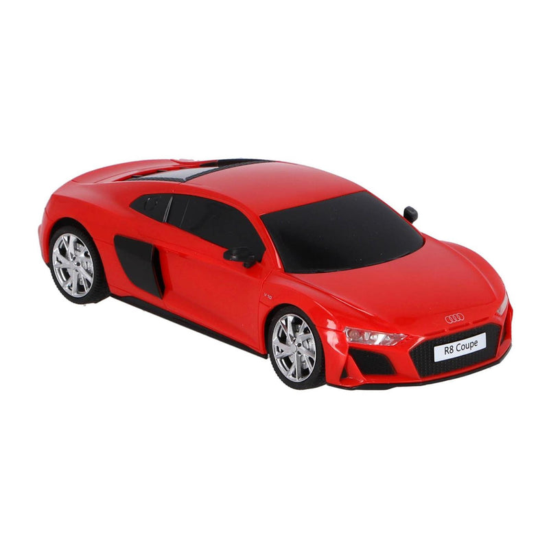Afbeelding laden in galerijviewer, Radiografisch bestuurbare audi r8 coupé rood schaal 1:24