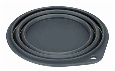 Load image into Gallery viewer, Trixie voerbak drinkbak reis siliconen assorti