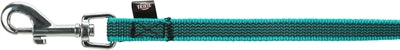 Load image into Gallery viewer, Trixie Hondenriem sleeplijn met rubber turquoise