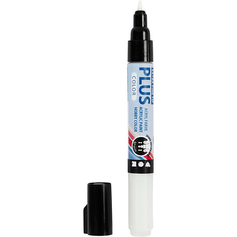 Load image into Gallery viewer, Creativ company https: www.cchobby.nl plus-color-marker-l-14-5-cm-lijndikte-0-7-mm-off-white-5-5-ml-1-stuk