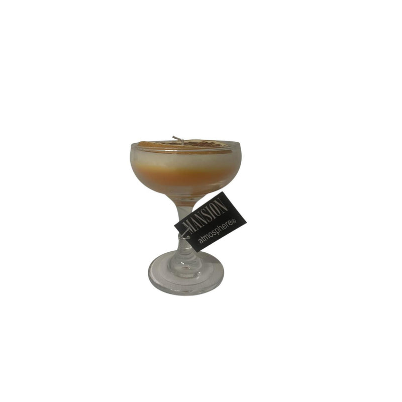 Load image into Gallery viewer, Mansion atmosphere geurkaars in sorbetglas groen bruin ã˜9,5xh14cm