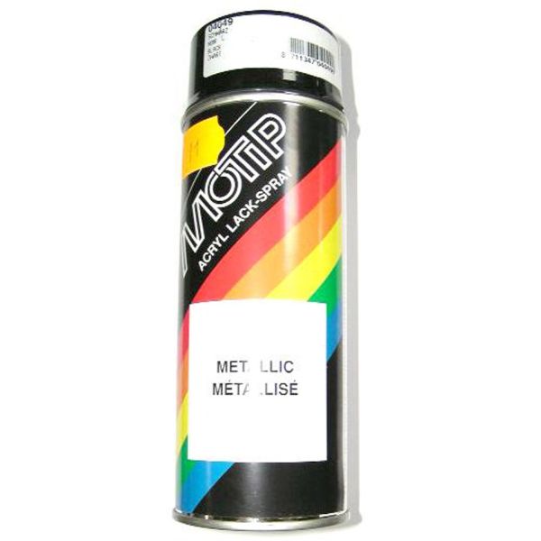 Load image into Gallery viewer, Motip spuitbus 400ml metallic-zwart