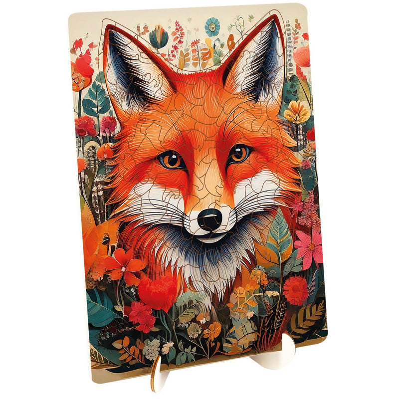 Load image into Gallery viewer, Moxy houten puzzel fox unieke vormen