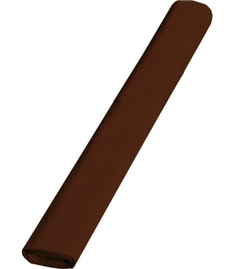 Load image into Gallery viewer, Folia 115 cr ecirc;pepapier chocolade bruin 50x250 cm 1 rol
