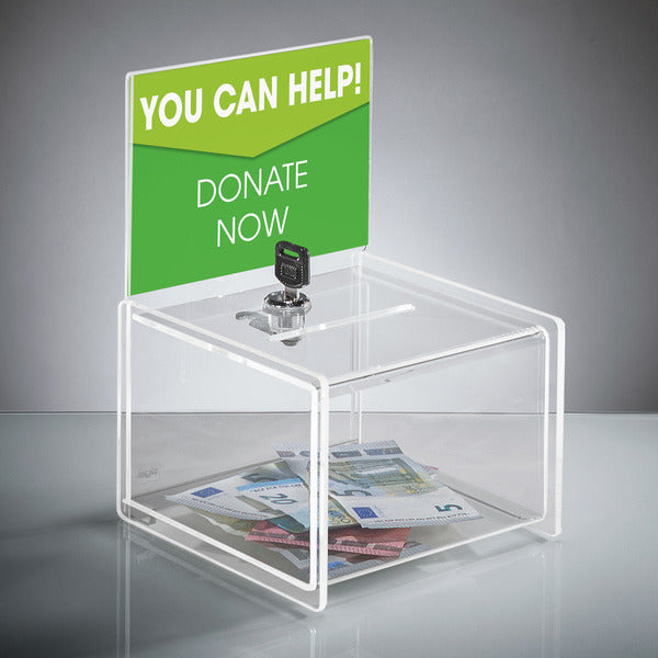 Load image into Gallery viewer, Sigel si-va151 aktiebak transparant incl slot 15x22x15mm cm + insteek voor a6