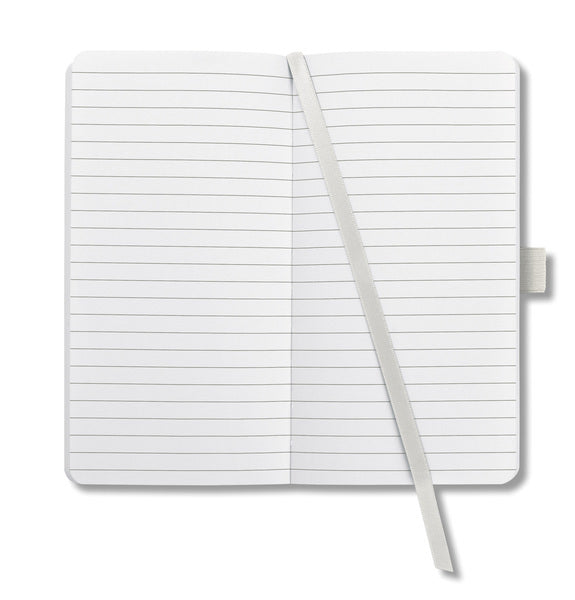 Load image into Gallery viewer, Sigel Sigel SI-JN506 Notitieboek Jolie Sense 95x180mm Hardcover Gelinieerd Wit