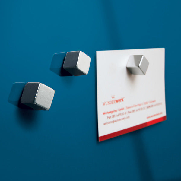 Load image into Gallery viewer, Sigel si-gl252 glasmagneetbord artverum 480x480x15mm petrolblauw