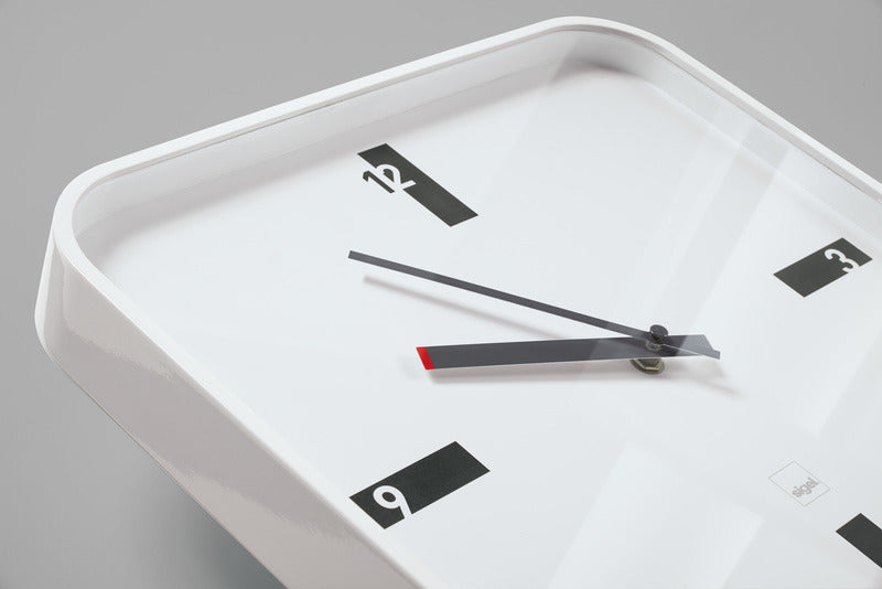 Load image into Gallery viewer, Sigel si-wu122 wandklok artetempus mezo white met quartz uurwerk