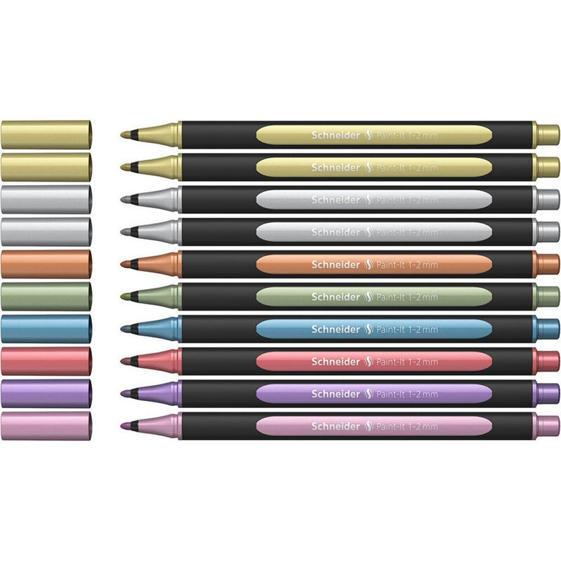 Load image into Gallery viewer, Schneider s-ml02011503 metallic liner paint-it 020 1-2mm 10 stuks