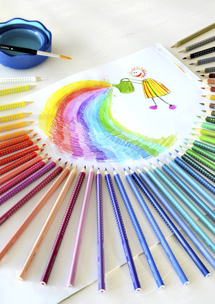 Load image into Gallery viewer, Faber castell fc-112423 kleurpotlood faber-castell grip metalen etui a 24 stuks