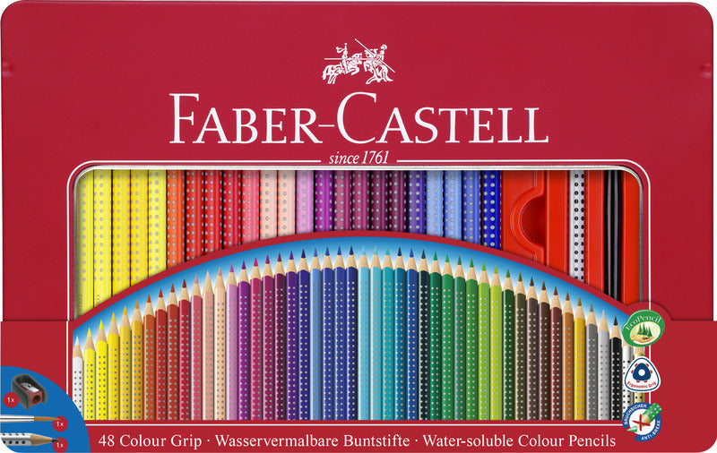 Load image into Gallery viewer, Faber castell fc-112448 kleurpotlood grip set a 48 stuks