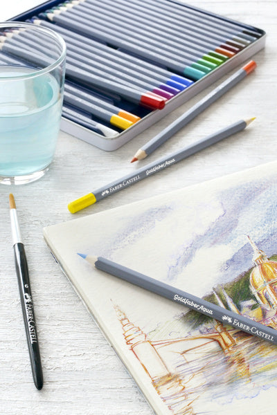 Load image into Gallery viewer, Faber castell fc-114636 aquarelkleurpotlood faber-castell goldfaber etui 36 stuks