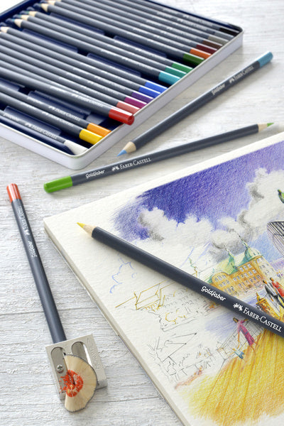 Load image into Gallery viewer, Faber castell fc-114712 kleurpotlood faber-castell goldfaber etui à 12 stuks
