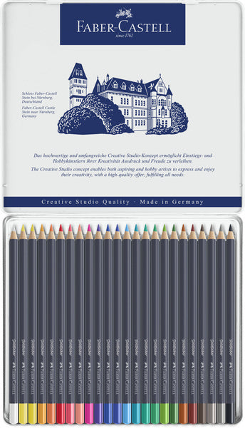 Load image into Gallery viewer, Faber castell fc-114724 kleurpotlood faber-castell goldfaber etui à 24 stuks