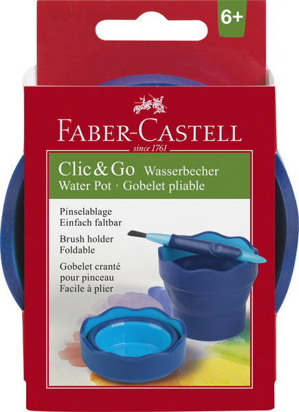 Load image into Gallery viewer, Faber castell fc-181510 watercup clic go blauw