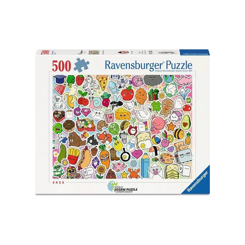 Load image into Gallery viewer, Ravensburger puzzel cute kawaii 500st
