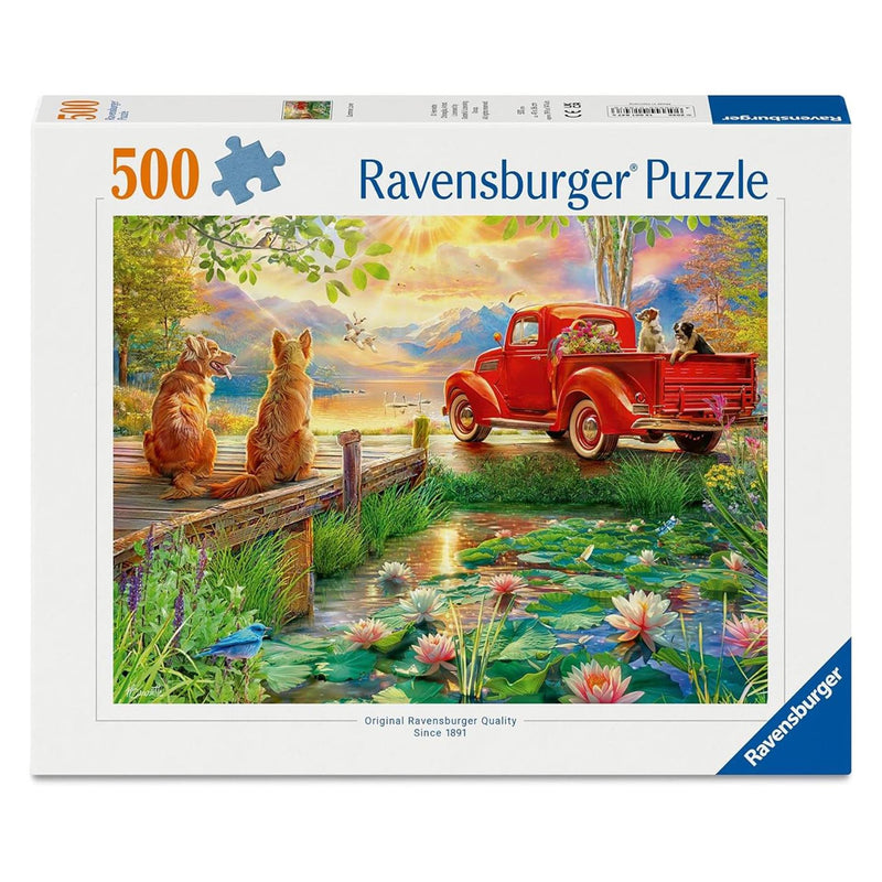 Load image into Gallery viewer, Ravensburger puzzel summer love 500pcs