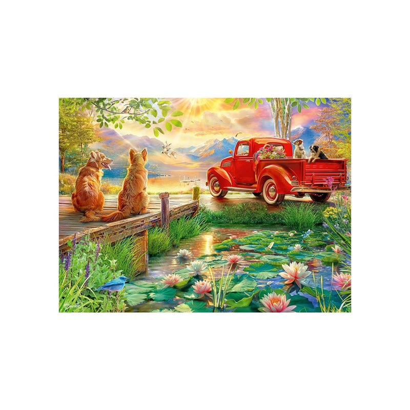 Load image into Gallery viewer, Ravensburger puzzel summer love 500pcs