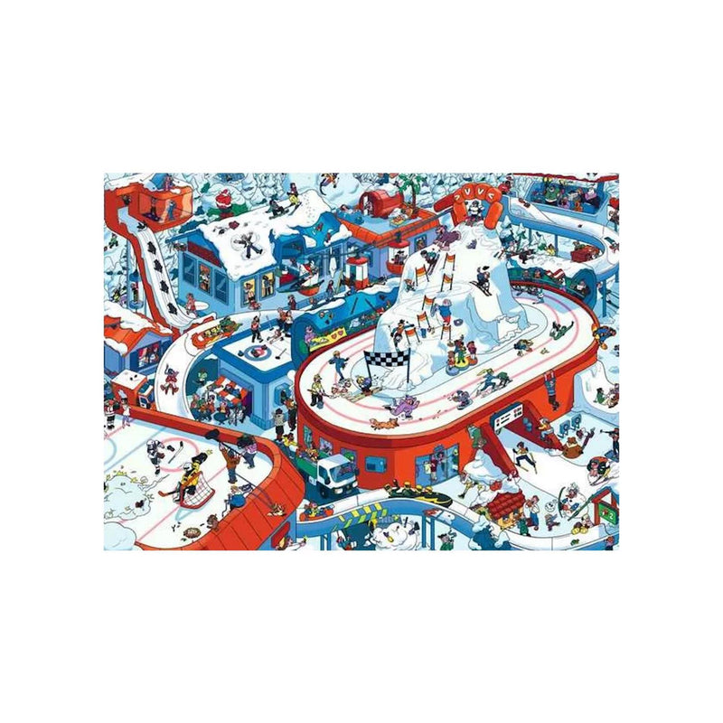 Load image into Gallery viewer, Ravensburger puzzel winter sport stadium