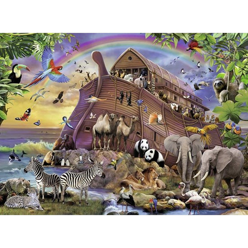 Load image into Gallery viewer, Ravensburger puzzel ark van noach xxl150