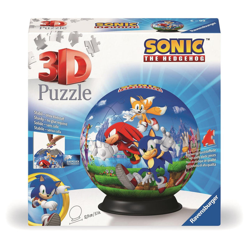 Load image into Gallery viewer, Ravensburger 3d puzzel sonic 72 stukjes
