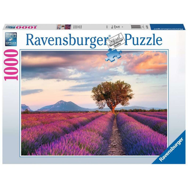 Load image into Gallery viewer, Ravensburger puzzel lavendelvelden 1000 stukjes