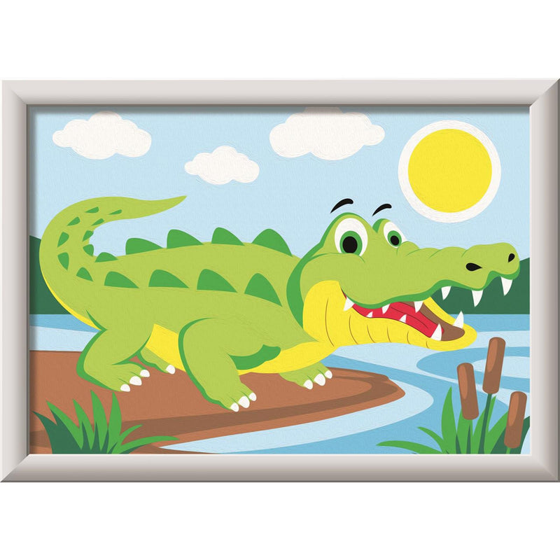 Load image into Gallery viewer, Ravensburger creart krokodil