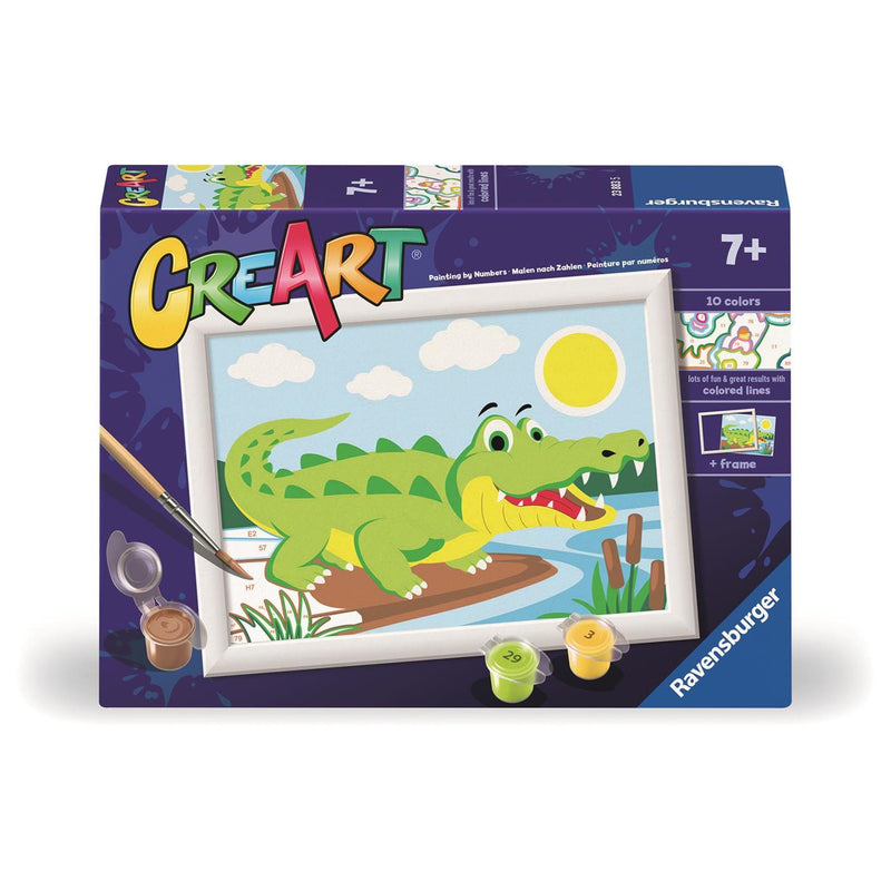 Load image into Gallery viewer, Ravensburger creart krokodil