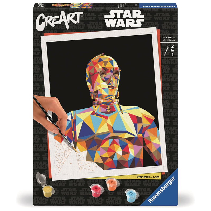 Load image into Gallery viewer, Ravensburger creart star wars - c-3po
