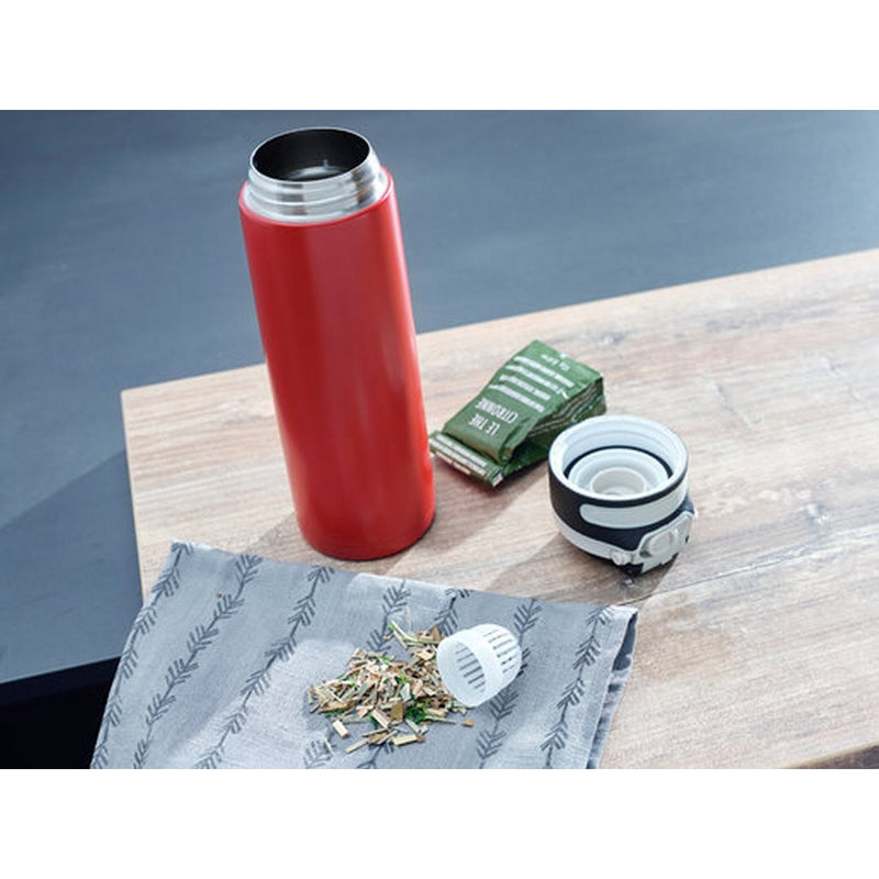 Load image into Gallery viewer, Leifheit 3273 flip isoleerbeker 600 ml rood