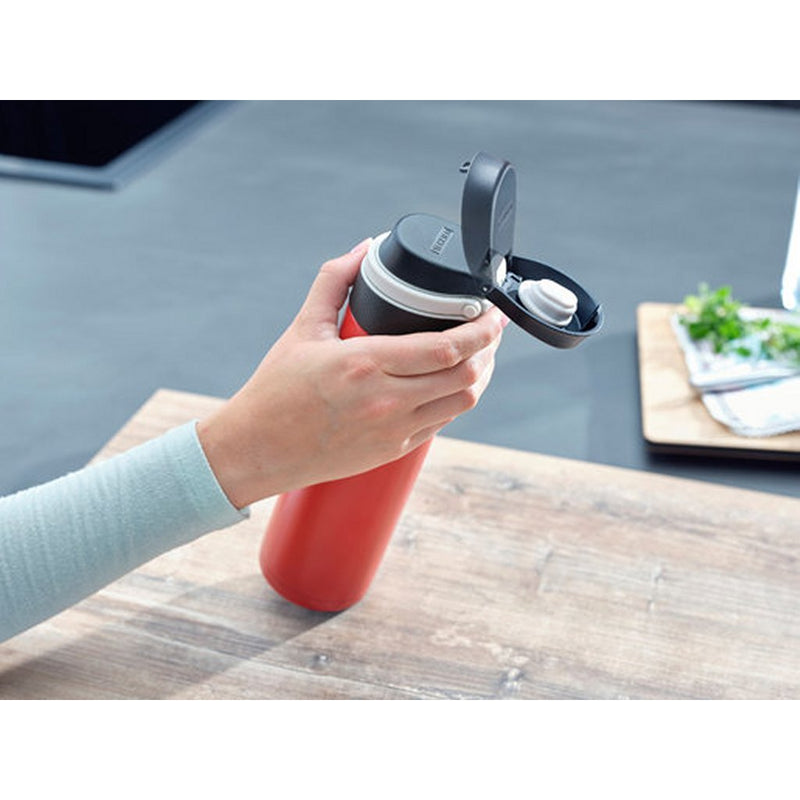 Load image into Gallery viewer, Leifheit 3273 flip isoleerbeker 600 ml rood