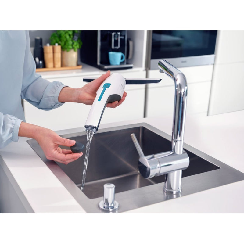 Load image into Gallery viewer, Leifheit 51030 nemo raam- en badkamerzuiger wit grijs