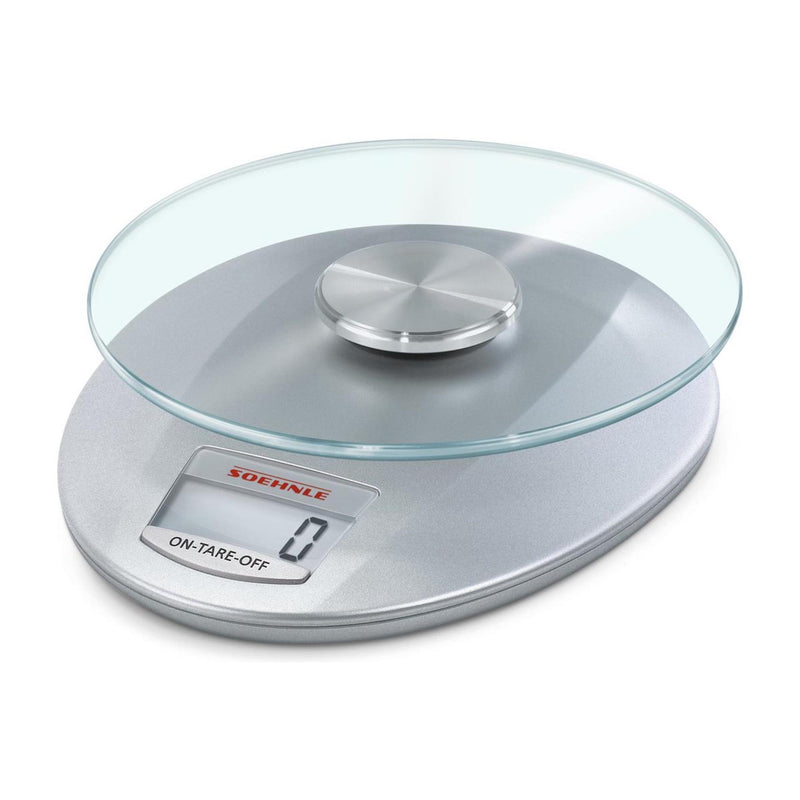 Load image into Gallery viewer, Leifheit soehnle keukenweegschaal roma - digitaal - 1 gram nauwkeurig - tot 5 kg - zilver