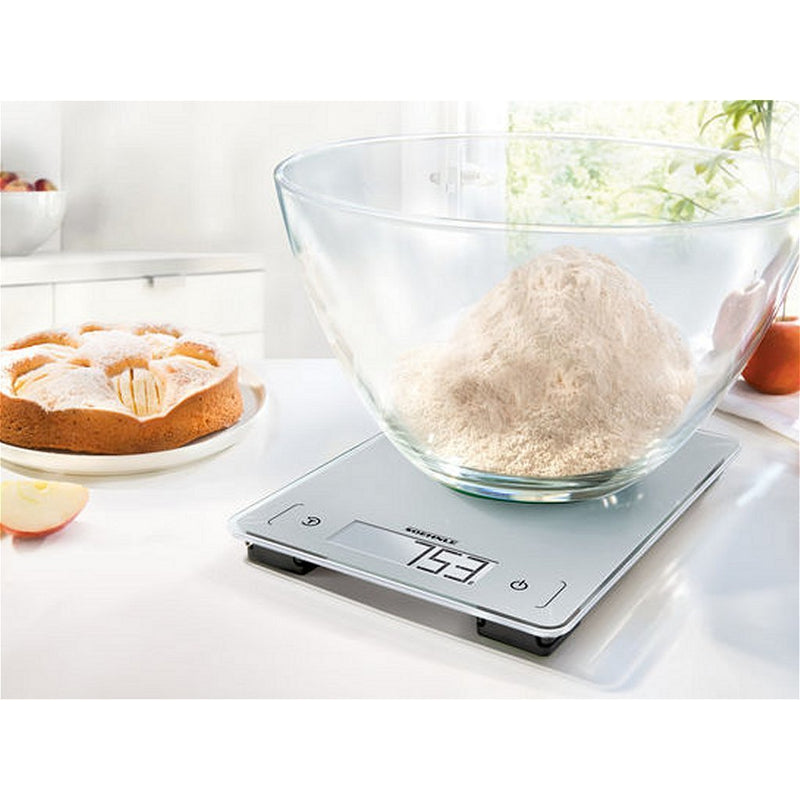 Load image into Gallery viewer, Soehnle 66225 page waterproof digitale keukenweegschaal grijs