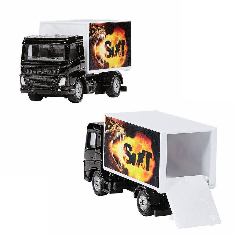 Load image into Gallery viewer, Siku vrachtwagen met aanhanger sixt 1:87
