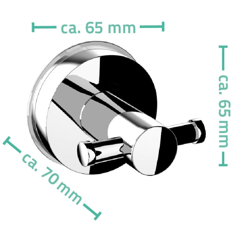 Load image into Gallery viewer, RIDDER RIDDER Handdoekhaak chroom 12110200